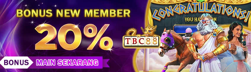 BONUS NEW MEMBER 20%
